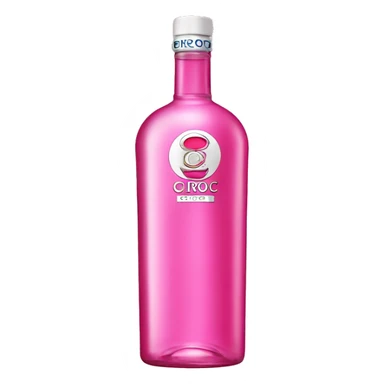 Pink Ciroc bottle  sticker