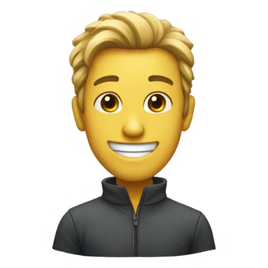 Uncanny smile sticker