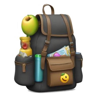 backpack giveaway sticker