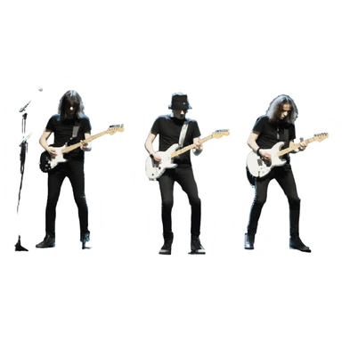 Mashina Vremeni rock band performing on stage sticker