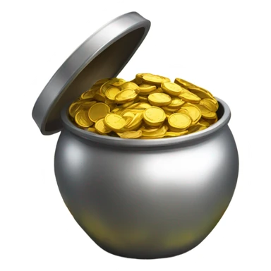 Pot of gold sticker