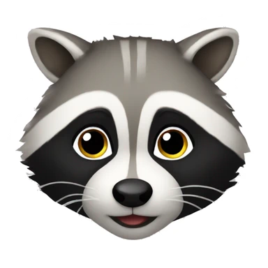 Cute raccoon  sticker
