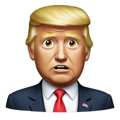 Trump after a loss sticker