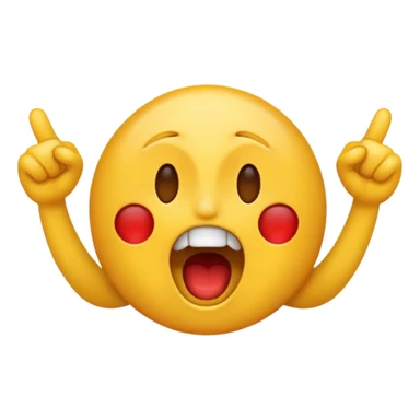 a Screaming emoji saying PRESS E and it should say it in the emoji to PRESS E sticker