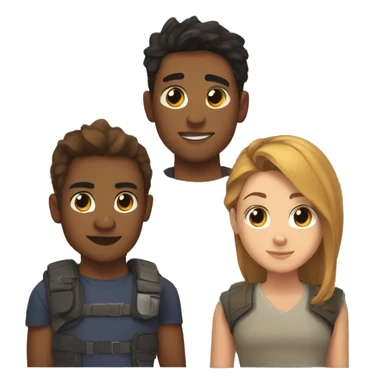 skye and rubble and chase and ryder sticker