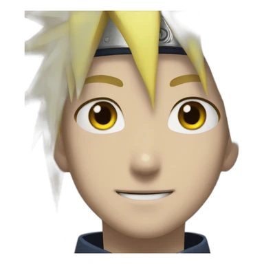 Naruto yeux en coeur sticker