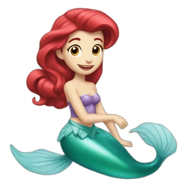 Photo Ariel la sirène sticker