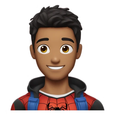spider man mils morales sticker