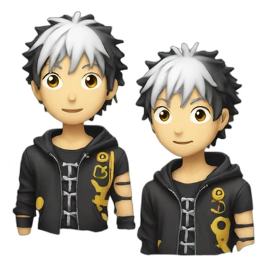 Trafalgar D. Water Law sticker