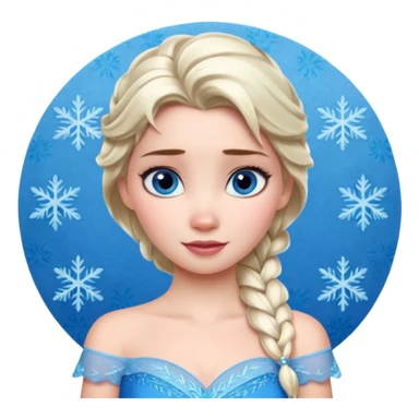 elsa frozen disney sticker