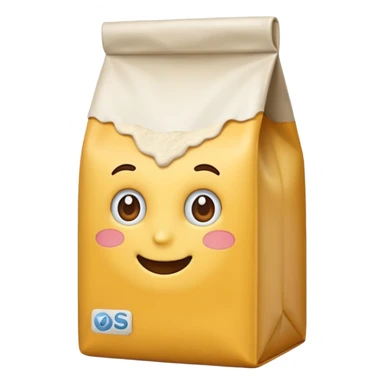 flour package sticker