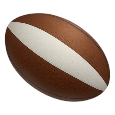 Scottish rugby ball sticker