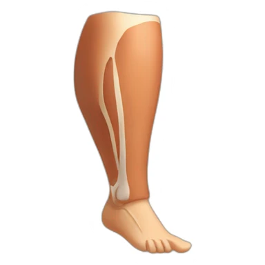 leg muscle sticker