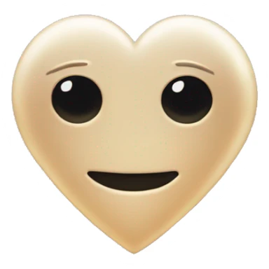 titaniuim heart shape saturn sticker