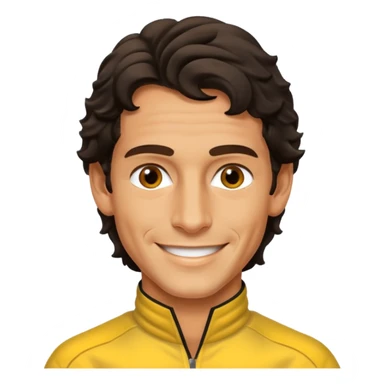 Ayrton senna sticker