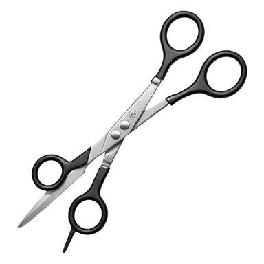  hairdressing scissors sticker