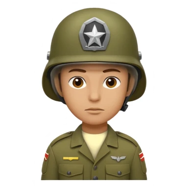 create me a emoji for discord, it should be a soldier. sticker