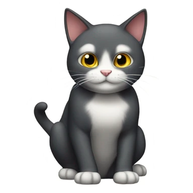 cat that defeats dark sticker
