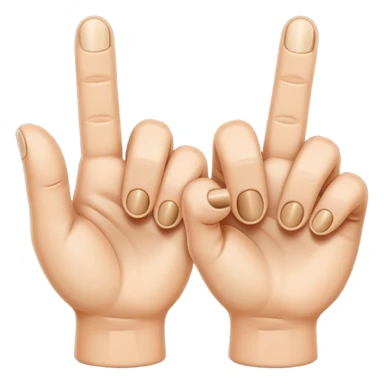 Two finger innit sticker