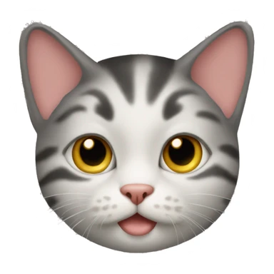 Un gatito gordito sticker