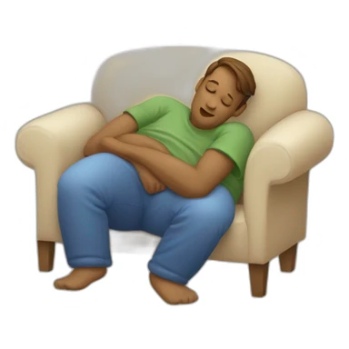 Homme qui fait du developpé couché sticker