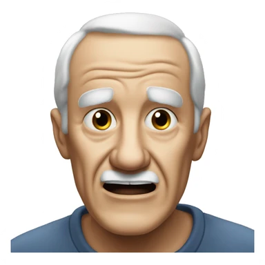 meme old man yells at dagster sticker