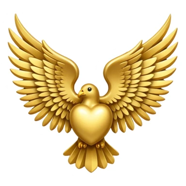 "K" between two wings sticker