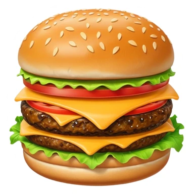 burger sticker