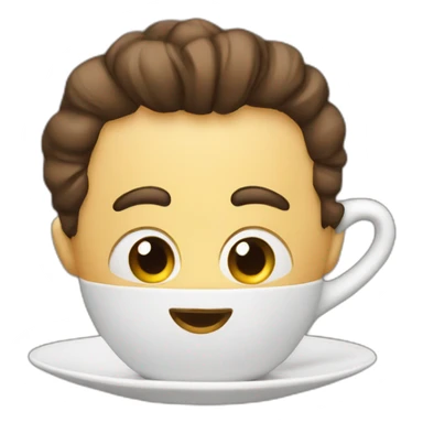 Taza de cafe sticker