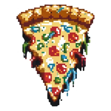 pizza slice sticker