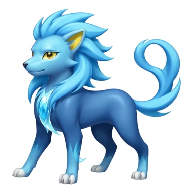 Luxray-Suicune-Amaura-Manectric-fusion sticker