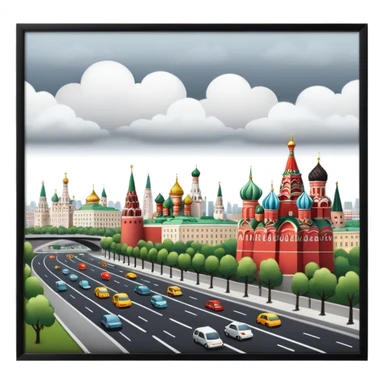 Moscow sticker