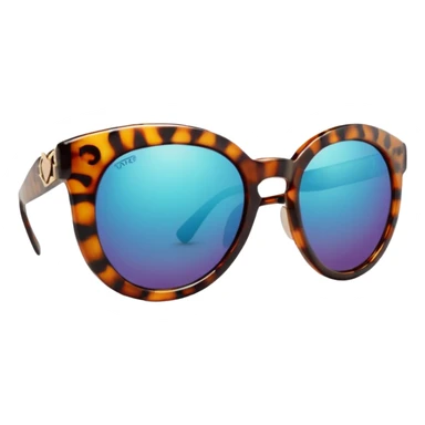 tortuous shell sunglasses sticker