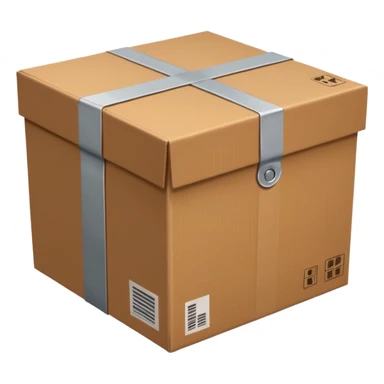 make delivery box  sticker