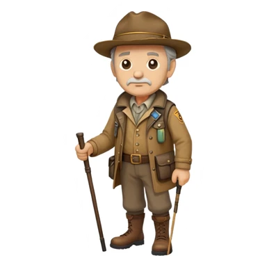 Charles Muntz villain explorer from Up sticker