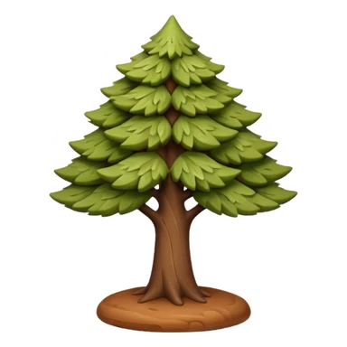 small tree add on more clay sticker