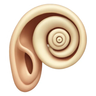 cochlea and inner ear sticker