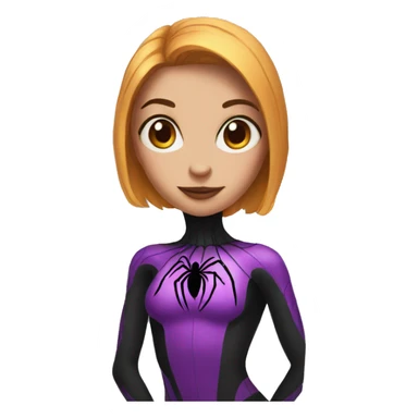 spider girl sticker