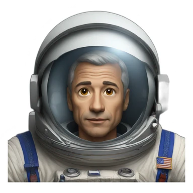 man on the moon sticker