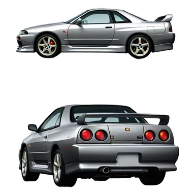 nissan skyline r33 sticker