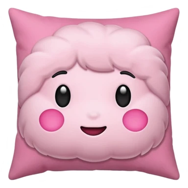 Make a pink pillow sticker