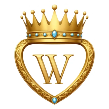 Letter v Vít crown sticker