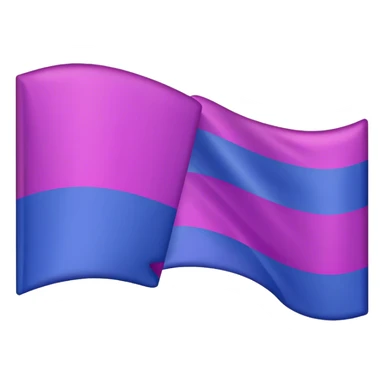 Create the bisexual flag emoji sticker
