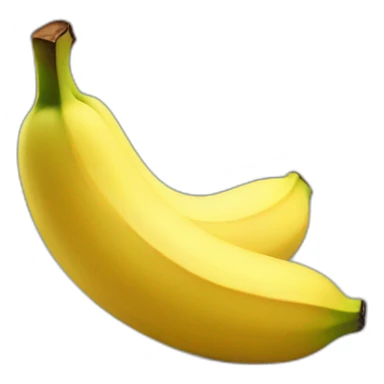 heart banana sticker