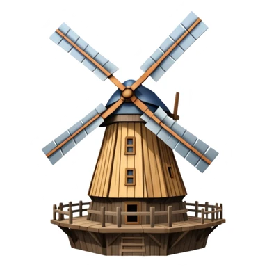 Dutch Windmill sticker