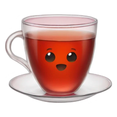 Buble tea red sticker