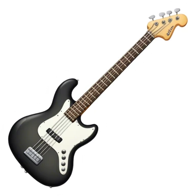 bass guitar sticker