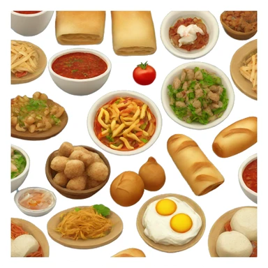 Balkan food  sticker