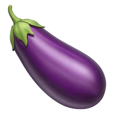 purple eggplaant sticker