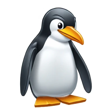 penguin from club penguin  sticker